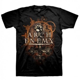 ARCH ENEMY - INVERTED CROSS-DATES MENS TEE
