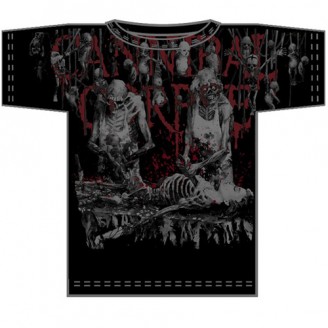 CANNIBAL CORPSE - BUTCHERED AT BIRTH ALLOVER MENS TEE