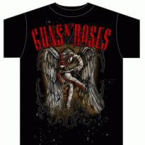 GUNS N ROSES - SKETCHED LIMITED EDITION T-SHIRTS