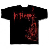 IN FLAMES - SPLATTERED PHOENIX MENS TEE