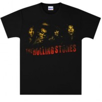 ROLLING STONES - SMOKE BAND MENS TEE